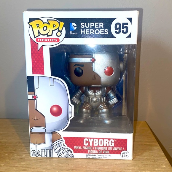 Funko Other - DC Justice League Cyborg 209 POP HEROES FUNKO. VINYL FIGURE BRAND NEW